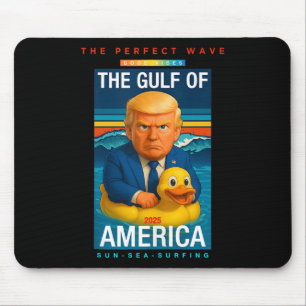 Funny Colourful Trump In The Gulf Of Us America Be Mouse Mat