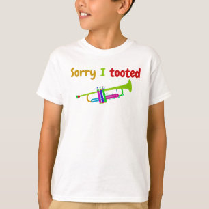 Funny Colourful Trumpet T-Shirt