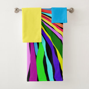 Funny Colours Bath Towel Set