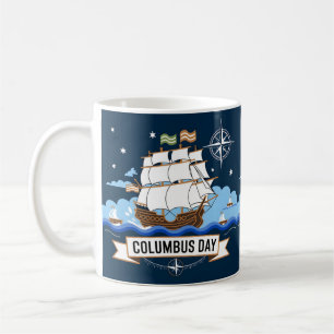 funny Columbus day gift Coffee Mug