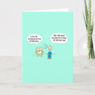 Funny Comic Birthday Card