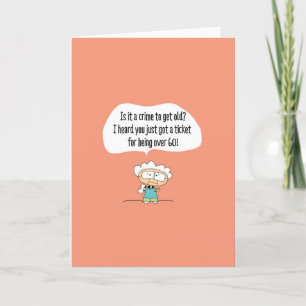 Funny Comic Birthday Card 114