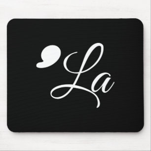 Funny Comma La Kamala Harris 2024 Vote Punctuation Mouse Mat