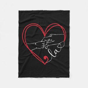 Funny Comma La Kamala Harris Punctuation La Electi Fleece Blanket