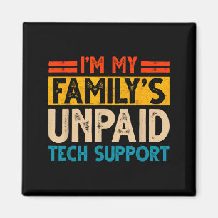 Funny Computer Engineer Tech Lover Geek Nerd Tech Magnet