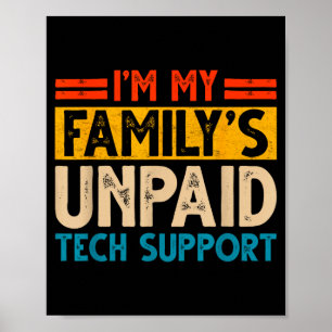 Funny Computer Engineer Tech Lover Geek Nerd Tech Poster