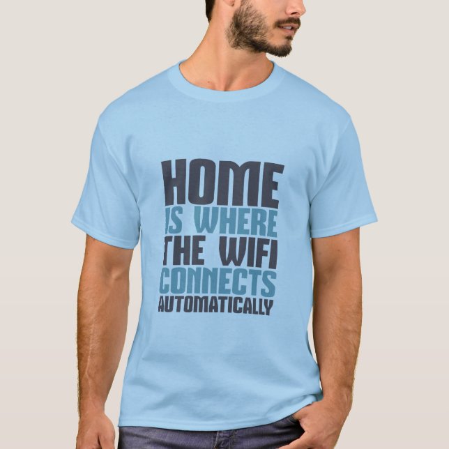 Funny Computer Geek T-Shirt (Front)
