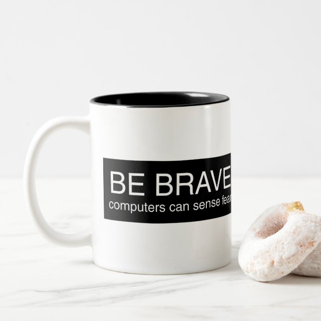 Funny Computer Mug (With Donut)