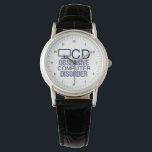 Funny Computer Science Geek Watch<br><div class="desc">A cool computer lab teacher gift for a tech geek. They already have all the techie stuff they need,  so get them this awesome nerdy present. A funny OCD acronym for a programmer into computer science.</div>