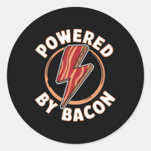Funny Con Art For Men Women Boys Kids Bbq Pork Lov Classic Round Sticker