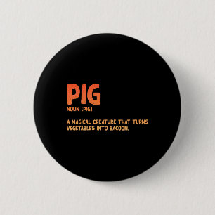 Funny Con Art For Men Women Rbecue Pork Bbq Con Lo 6 Cm Round Badge