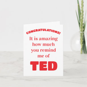 Funny congratulations for graduate card