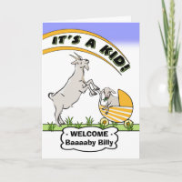 Funny Congratulations New Dad Goat Puns