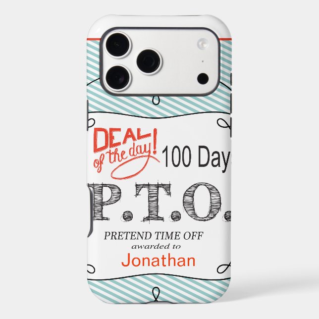 Funny Congratulations Promoted to Pretend Time Off (Back)