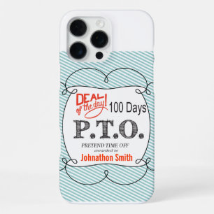 Funny Congratulations Promoted to Pretend Time Off iPhone 16 Pro Max Case
