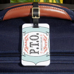 Funny Congratulations Promoted to Pretend Time Off Luggage Tag