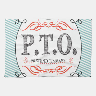 Funny Congratulations Promoted to Pretend Time Off Tea Towel