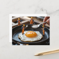 Funny Construction Workers Fixing Eggs