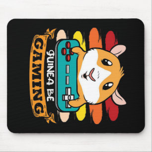 Funny Controller Guinea Pig Gift Lovers Mouse Mat