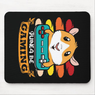 Funny Controller Guinea Pig Gift Lovers Mouse Mat