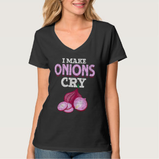 Funny Cook Food Cooking Onion Chef Culinary Joke C T-Shirt