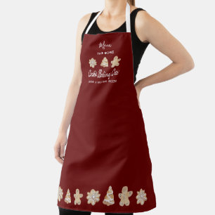 Funny Cookie Baking Crew Mum Baking Apron