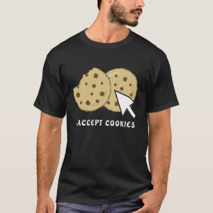 Funny Cookie Design T-Shirt