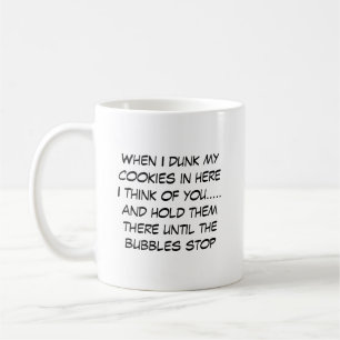 Funny Cookie Dunk Mug Editable Text