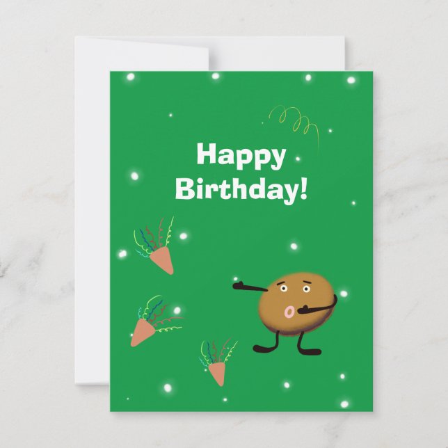 Funny cookie holiday card (Front)