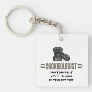 Funny Cookie Key Ring