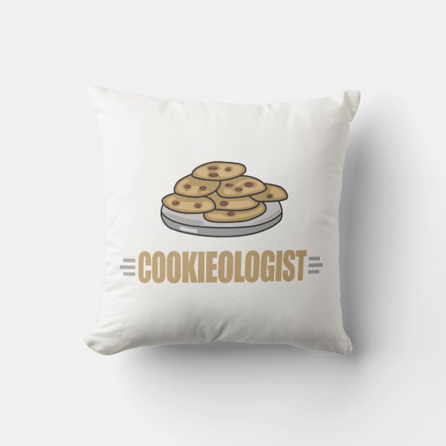Funny Cookie Lover Cushion (Front)