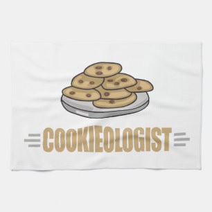 Funny Cookie Lover Tea Towel