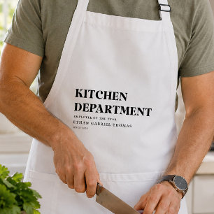 Funny Cooking Gift for Home Chef, Baker & Foodie Standard Apron