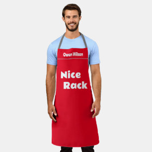 Funny Cooking Humor Aprons, Nice Rack Meme Apron