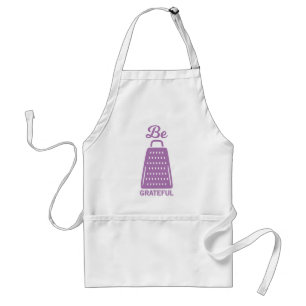 Funny Cooking Pun Be Grateful Standard Apron