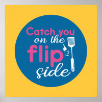 Funny Cooking Pun Typography Art Retro Colour