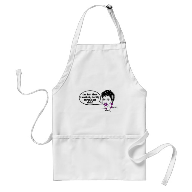 Funny cooking standard apron (Front)