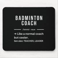 Funny Cool Badminton Coach Quote