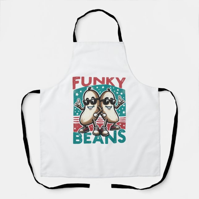 Funny Cool Beans Apron (Front)