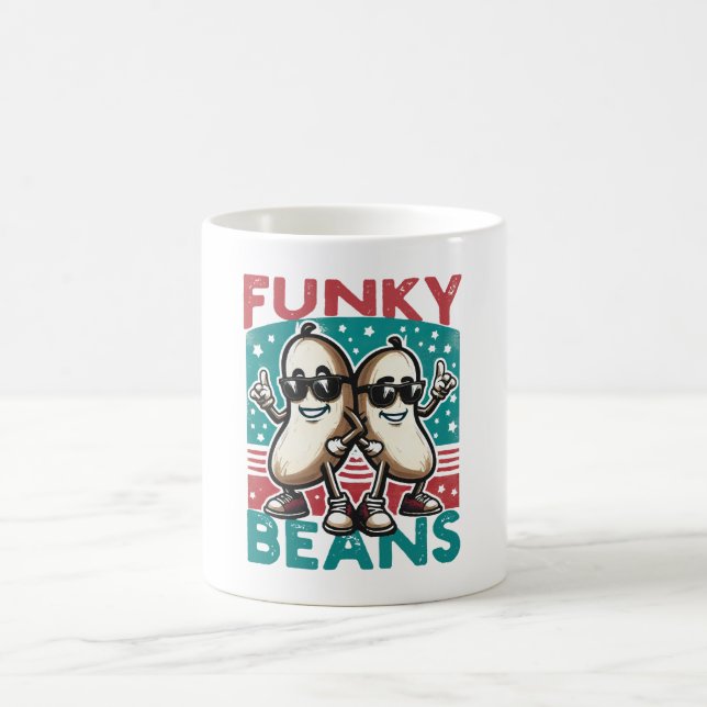 Funny Cool Beans Coffee Mug (Center)
