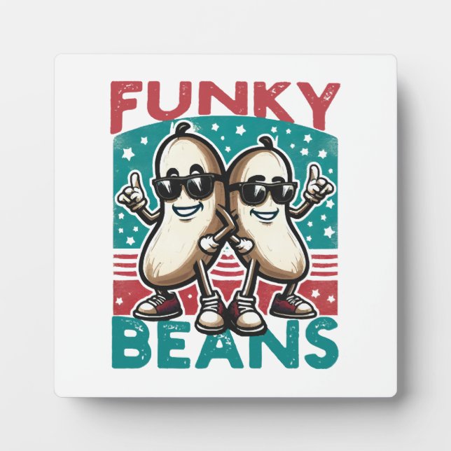 Funny Cool Beans Plaque (Front)