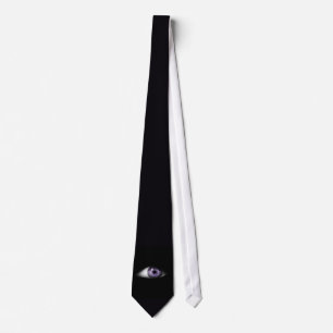 Funny Cool Bro Dad Goth Eyeball / House-of-Grosch Tie