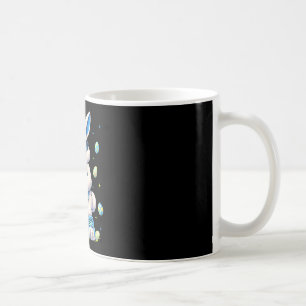 Funny Cool Bunny Easter Rabbit Easter Egg Men Boy  Coffee Mug