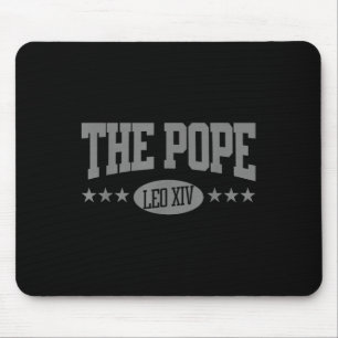 Funny Cool Da Pope God Bless Pope Leo Xiv Men Wome Mouse Mat
