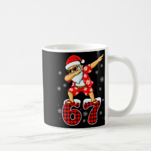 Funny Cool Dabbing Santa Hawaii 67 Meme Christmas  Coffee Mug