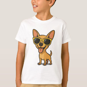 Funny Cool Dog Kids T-Shirt
