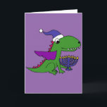 Funny Cool Dragon and Menorah Happy Hanukkah Art Holiday Card<br><div class="desc">Hilarious cute dragon carrying menorah candles original art Happy Hanukkah design is fabulous for all who love dragons and celebrating Hanukkah holidays.</div>