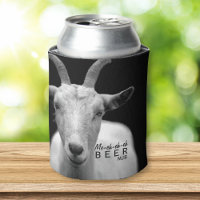 Funny Cool Goat Sound "My Beer" monogram