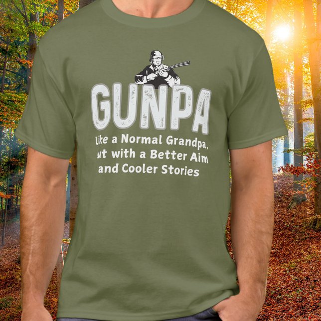 Funny Cool Grandpa Hunter Better Stories T-Shirt (Creator Uploaded)