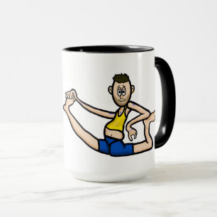 Funny Cool Male Yoga Mug